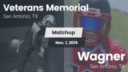Matchup: Veterans Memorial vs. Wagner  2019