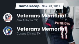 Recap: Veterans Memorial vs. Veterans Memorial  2019