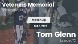 Matchup: Veterans Memorial vs. Tom Glenn  2020