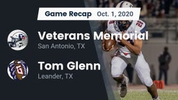 Recap: Veterans Memorial vs. Tom Glenn  2020