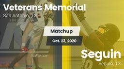 Matchup: Veterans Memorial vs. Seguin  2020