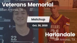 Matchup: Veterans Memorial vs. Harlandale  2020