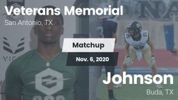 Matchup: Veterans Memorial vs. Johnson  2020