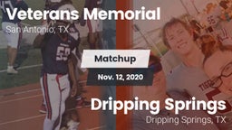 Matchup: Veterans Memorial vs. Dripping Springs  2020