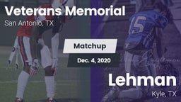 Matchup: Veterans Memorial vs. Lehman  2020