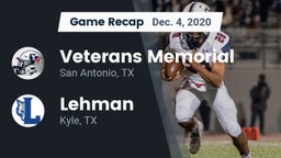 Recap: Veterans Memorial vs. Lehman  2020