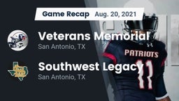 Recap: Veterans Memorial vs. Southwest Legacy  2021