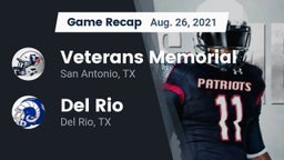 Recap: Veterans Memorial vs. Del Rio  2021