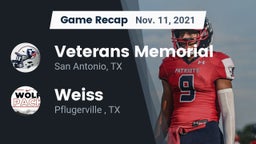 Recap: Veterans Memorial vs. Weiss  2021