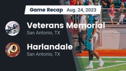 Recap: Veterans Memorial vs. Harlandale  2023