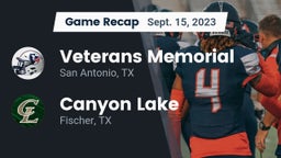 Recap: Veterans Memorial vs. Canyon Lake  2023