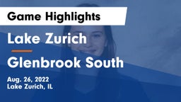 Lake Zurich  vs Glenbrook South  Game Highlights - Aug. 26, 2022