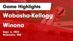 Wabasha-Kellogg  vs Winona  Game Highlights - Sept. 6, 2022