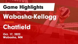 Wabasha-Kellogg  vs Chatfield  Game Highlights - Oct. 17, 2022