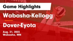 Wabasha-Kellogg  vs Dover-Eyota  Game Highlights - Aug. 31, 2023