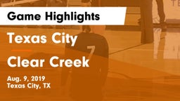 Texas City  vs Clear Creek  Game Highlights - Aug. 9, 2019