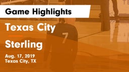 Texas City  vs Sterling  Game Highlights - Aug. 17, 2019