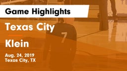 Texas City  vs Klein  Game Highlights - Aug. 24, 2019