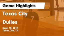 Texas City  vs Dulles  Game Highlights - Sept. 10, 2019
