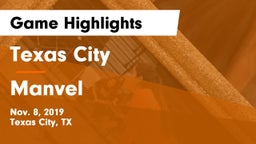 Texas City  vs Manvel  Game Highlights - Nov. 8, 2019