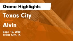 Texas City  vs Alvin  Game Highlights - Sept. 15, 2020