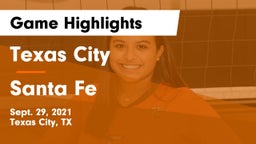 Texas City  vs Santa Fe  Game Highlights - Sept. 29, 2021