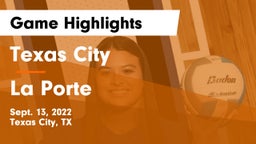Texas City  vs La Porte  Game Highlights - Sept. 13, 2022