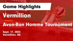 Vermillion  vs Avon-Bon Homme Tournament Game Highlights - Sept. 17, 2022