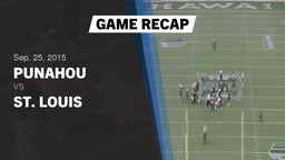 Recap: Punahou  vs. St. Louis  2015
