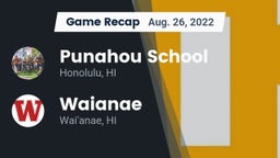 Recap: Punahou School vs. Waianae  2022