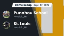 Recap: Punahou School vs. St. Louis  2022