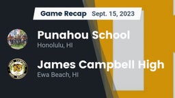 Recap: Punahou School vs. James Campbell High  2023