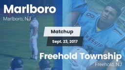 Matchup: Marlboro  vs. Freehold Township  2017