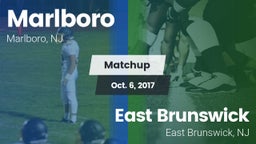 Matchup: Marlboro  vs. East Brunswick  2017