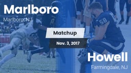 Matchup: Marlboro  vs. Howell  2017