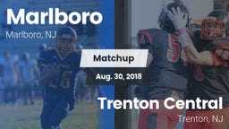 Matchup: Marlboro  vs. Trenton Central  2018