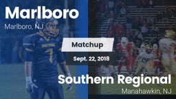 Matchup: Marlboro  vs. Southern Regional  2018