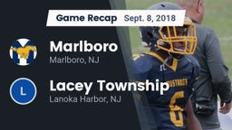 Recap: Marlboro  vs. Lacey Township  2018