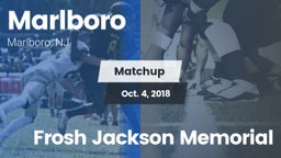 Matchup: Marlboro  vs. Frosh Jackson Memorial 2018