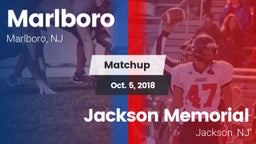 Matchup: Marlboro  vs. Jackson Memorial  2018