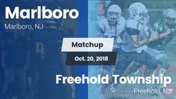 Matchup: Marlboro  vs. Freehold Township  2018
