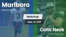 Matchup: Marlboro  vs. Colts Neck  2019