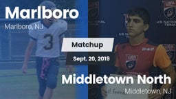Matchup: Marlboro  vs. Middletown North  2019