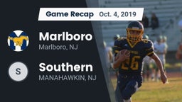 Recap: Marlboro  vs. Southern  2019