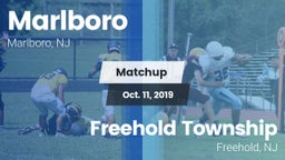 Matchup: Marlboro  vs. Freehold Township  2019