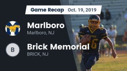 Recap: Marlboro  vs. Brick Memorial 2019