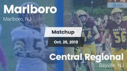 Matchup: Marlboro  vs. Central Regional  2019