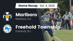 Recap: Marlboro  vs. Freehold Township  2020