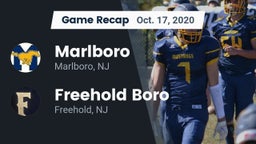 Recap: Marlboro  vs. Freehold Boro  2020