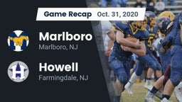 Recap: Marlboro  vs. Howell  2020
